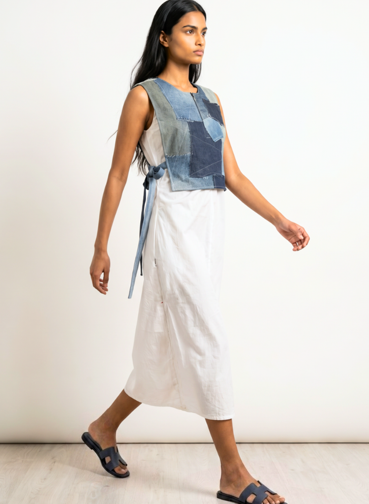 Eclipse Patchwork Bib