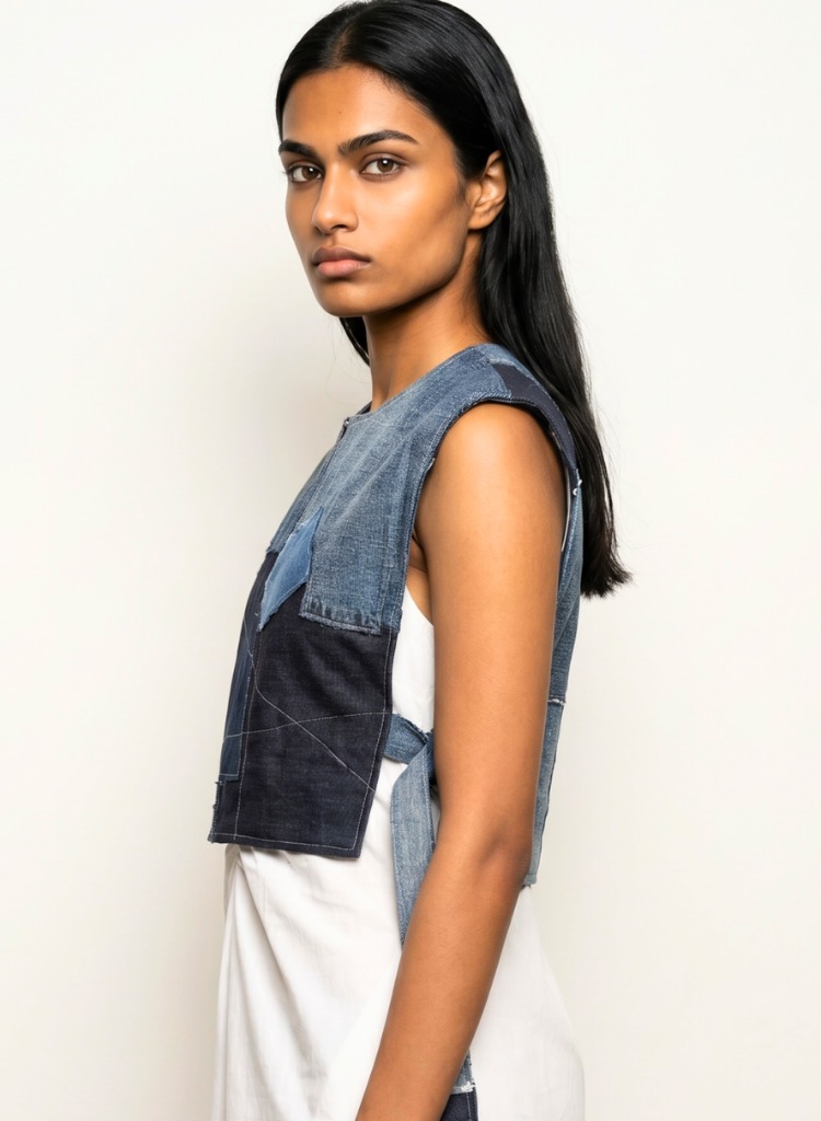 Eclipse Patchwork Bib