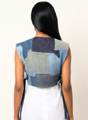 Eclipse Patchwork Bib