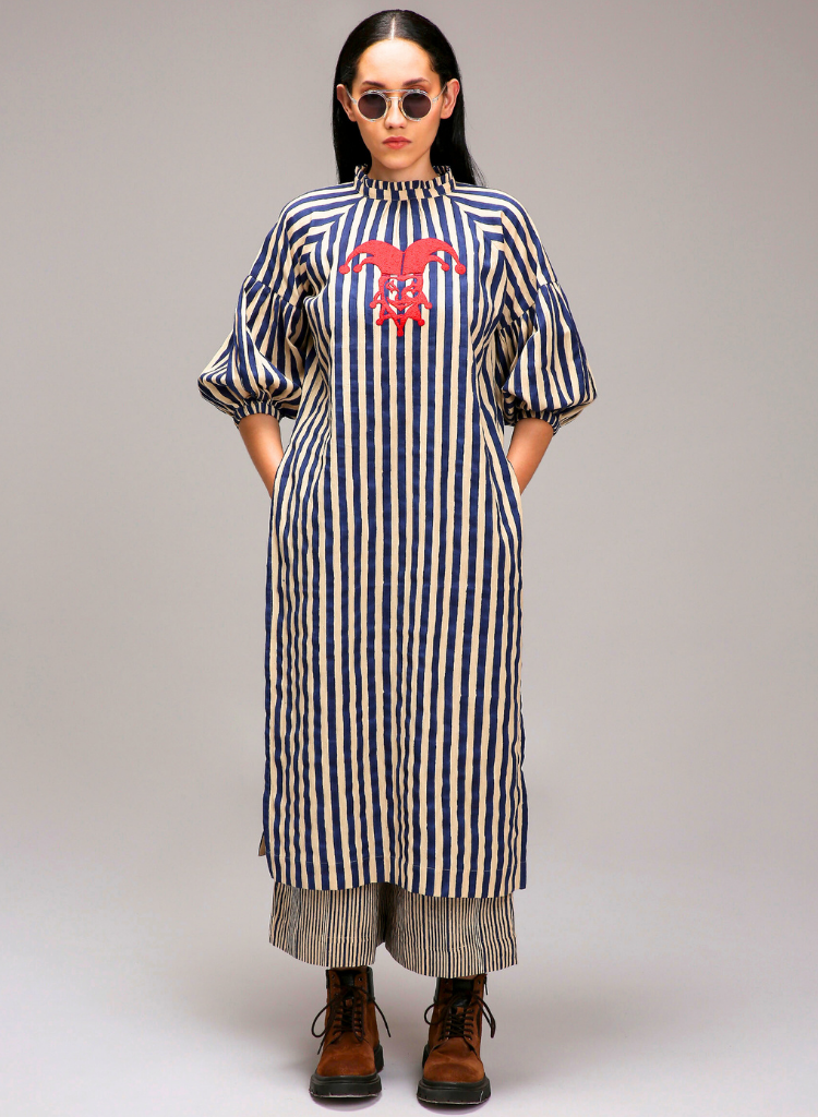 Egg Shell Big Joker Tunic