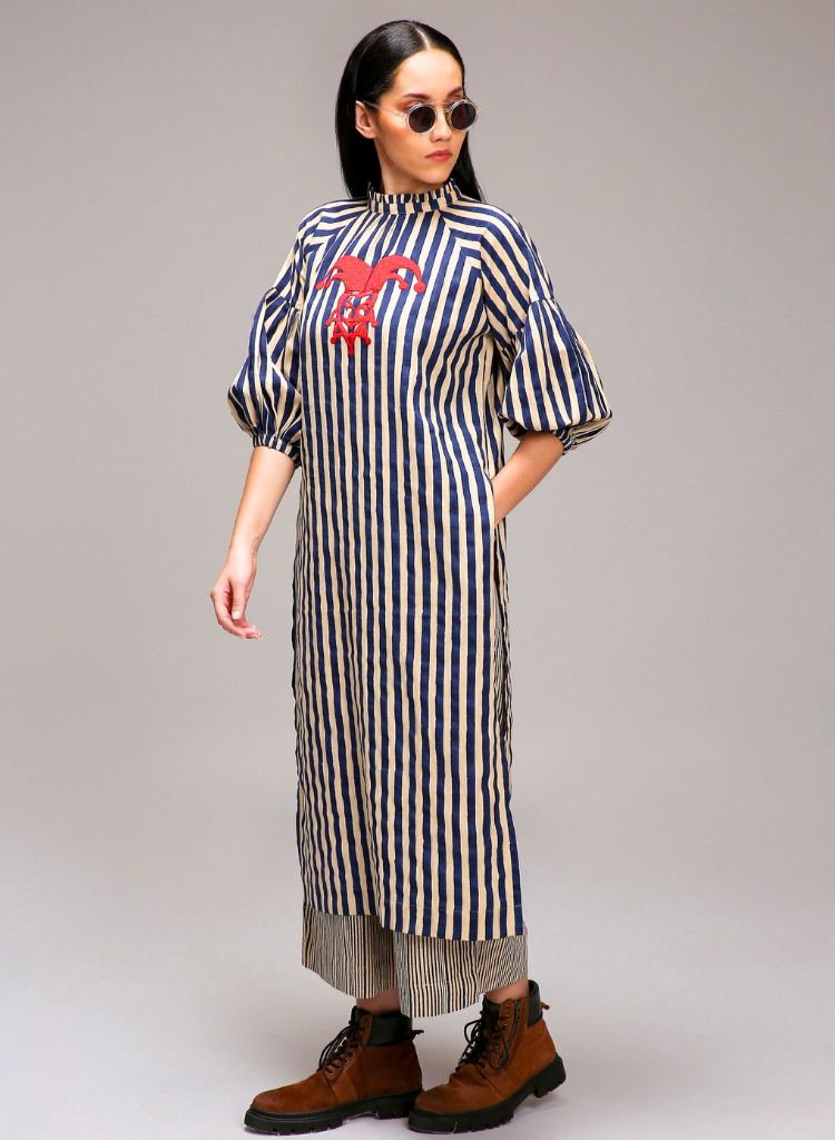 Egg Shell Joker Tunic Set