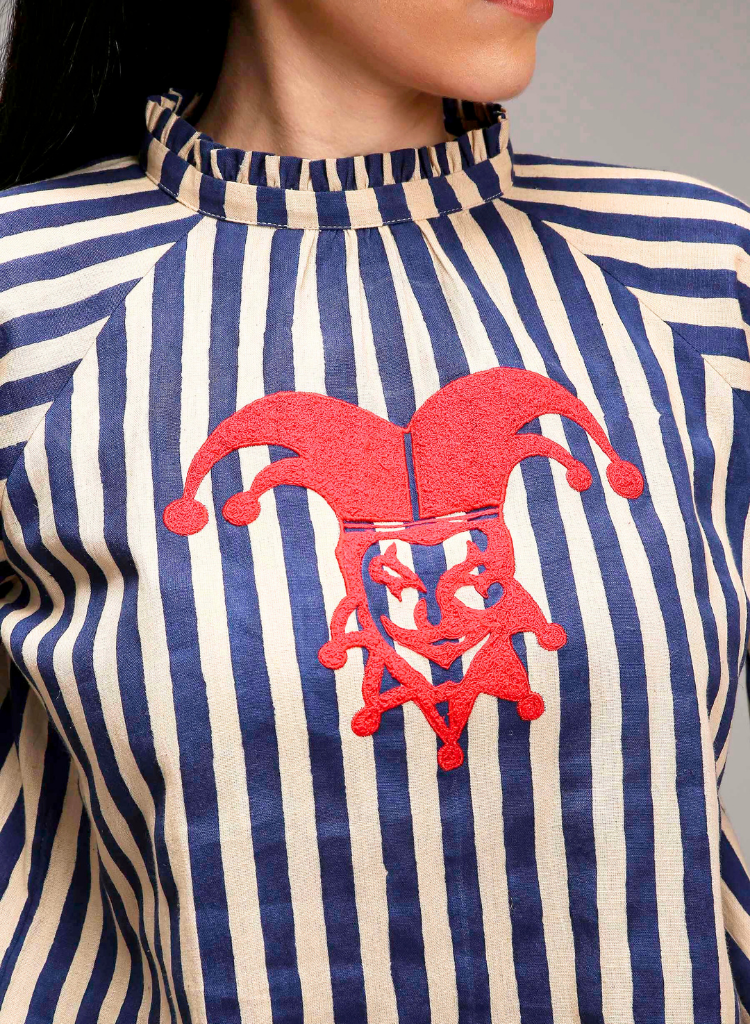 Egg Shell Big Joker Tunic