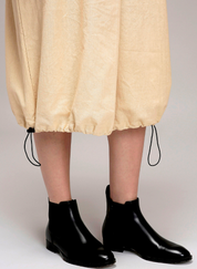 Elasticated Shirt Dress