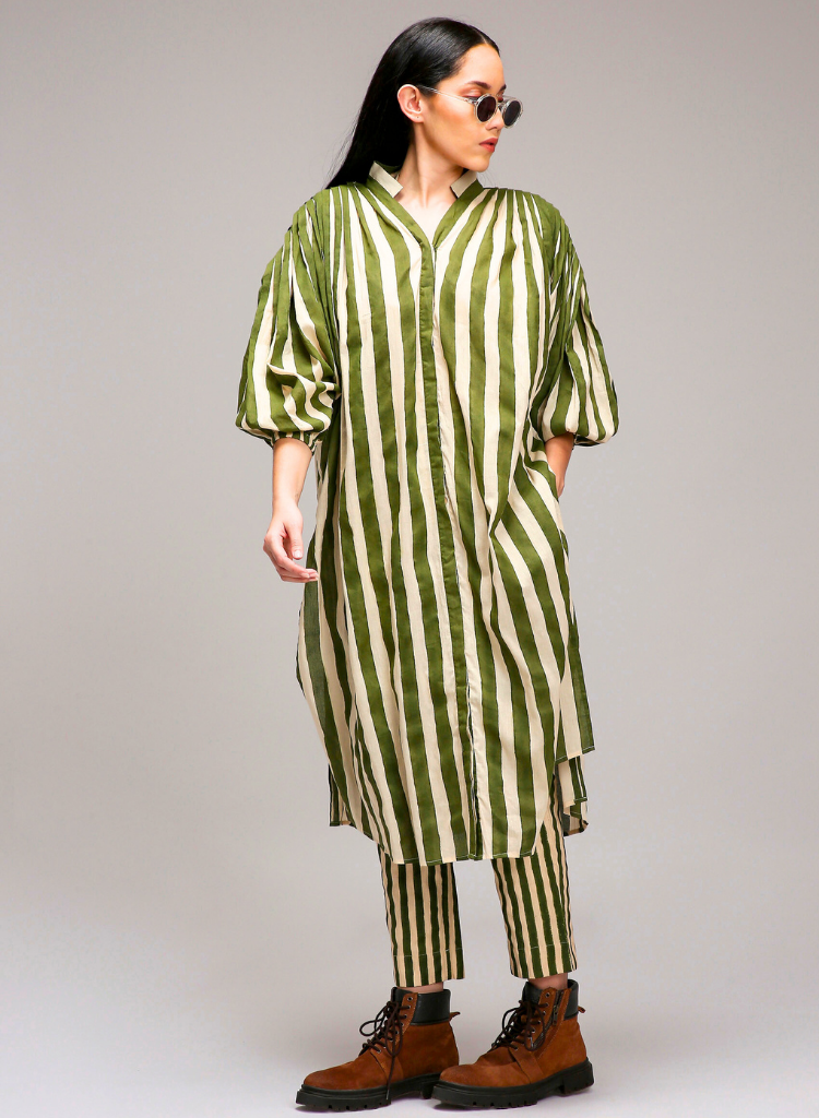 Egg Shell Baha Tunic Set