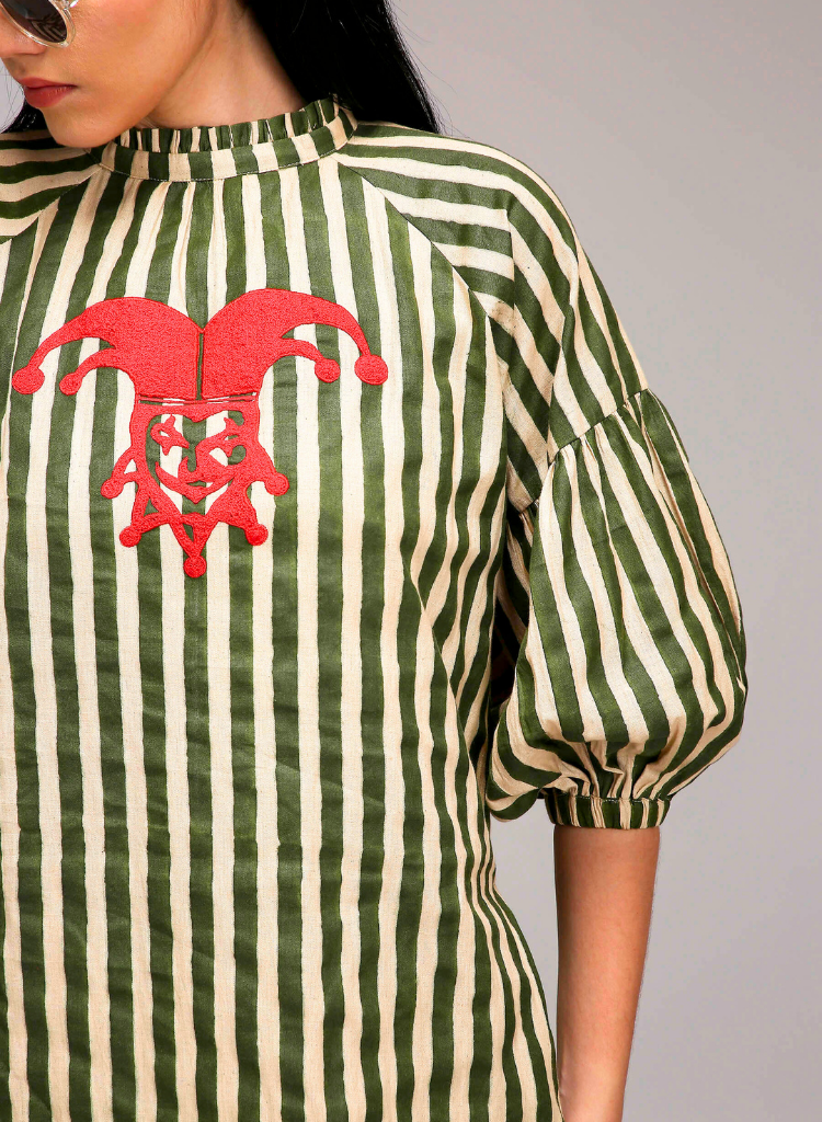 Egg Shell Big Joker Tunic