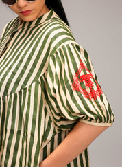 Egg Shell Acra Tunic Set