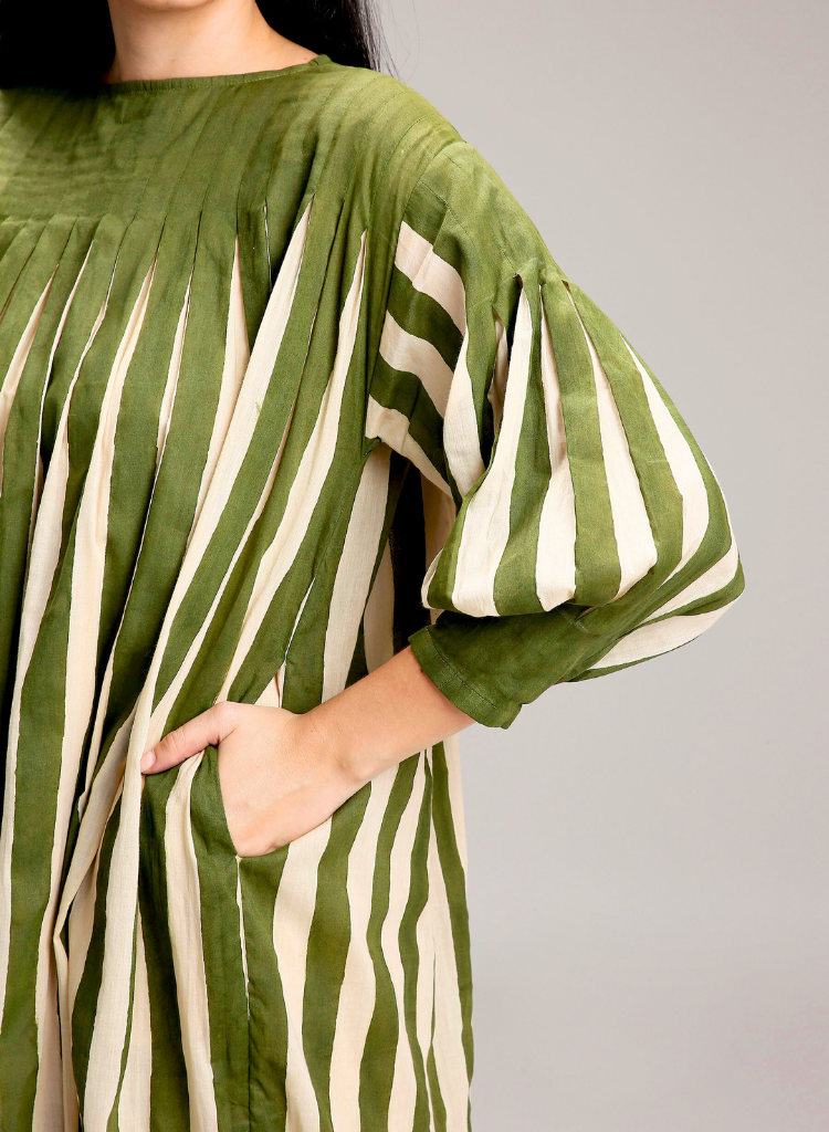 Egg Shell Balloon Dress