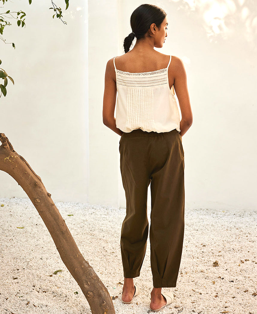 Eggshell Lace Blouse