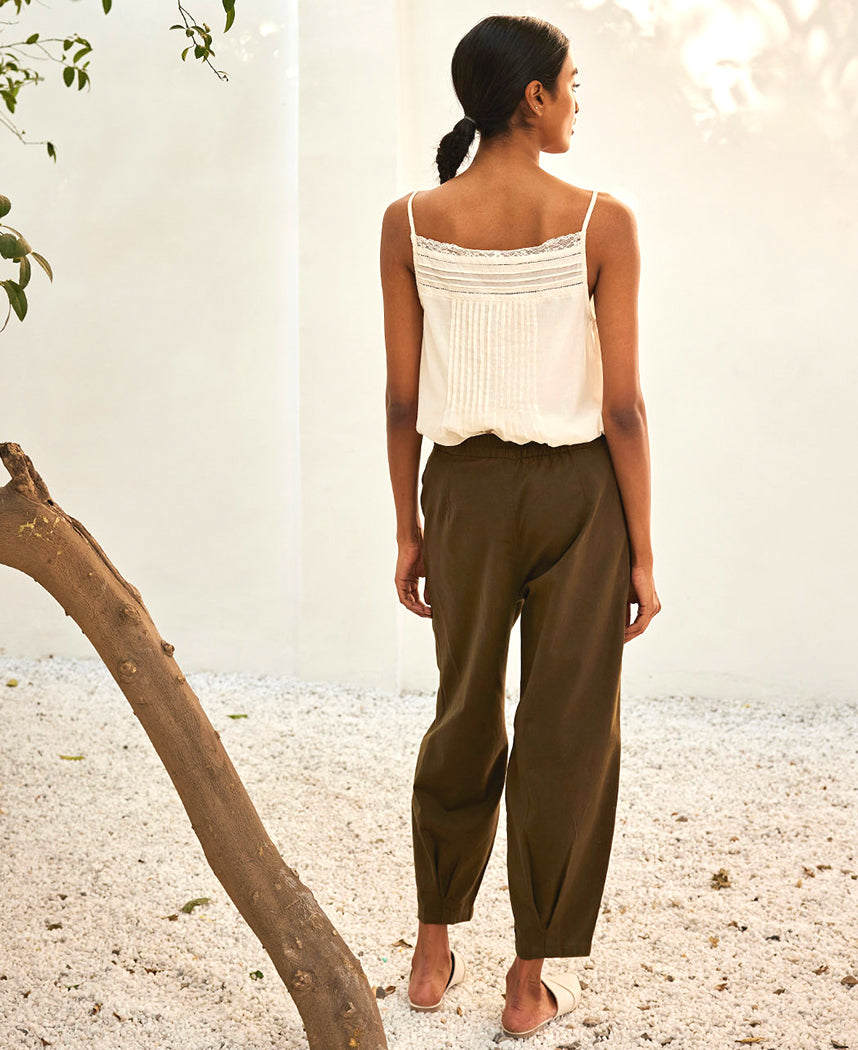 Eggshell Lace Blouse