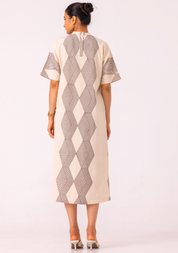Ehan Hand Printed Dress