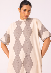 Ehan Hand Printed Dress