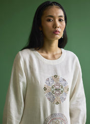 Eira Hand Embroidered Dress