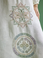 Eira Hand Embroidered Dress