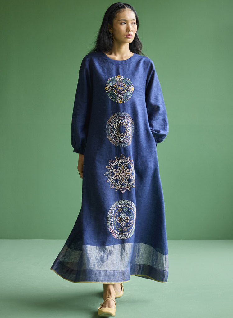 Eira Hand Embroidered Dress
