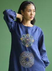 Eira Hand Embroidered Dress