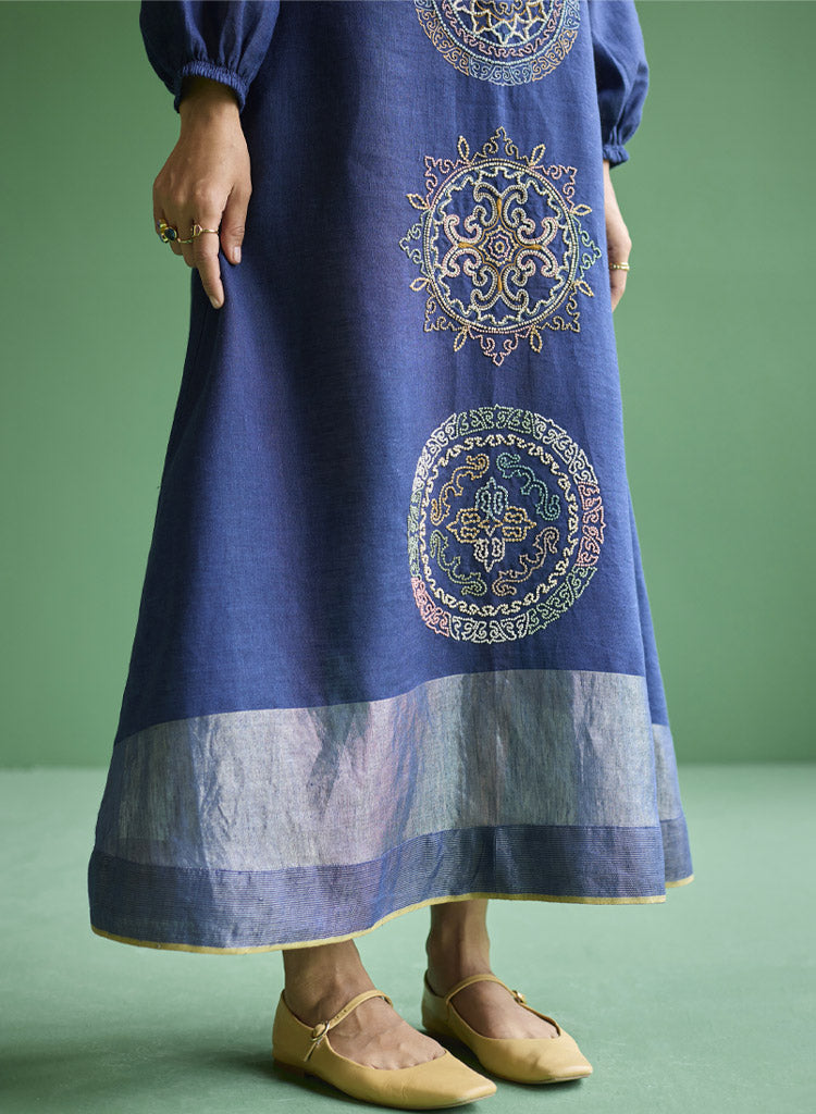 Eira Hand Embroidered Dress
