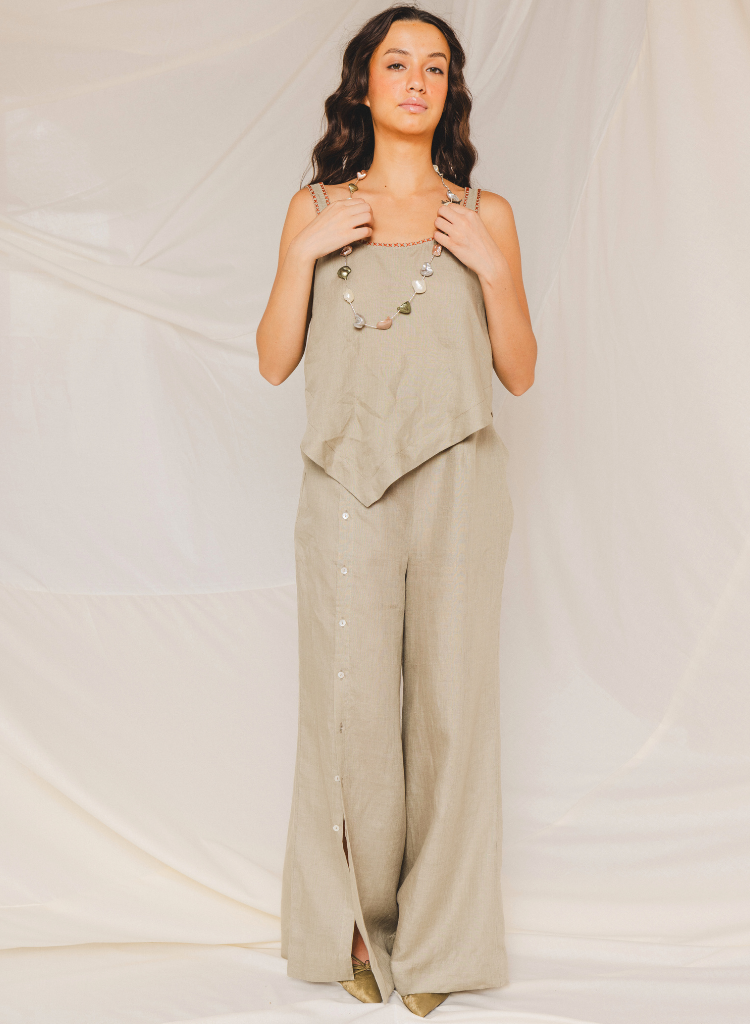 Myro Button Down Pants