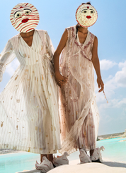 Ashin Organza Overlay