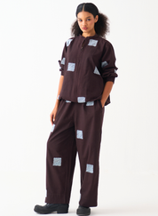 Emb Bomber Jacket Set