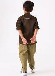 Embroidered Pocket Shirt