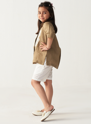 Embroidered Floral Shirt