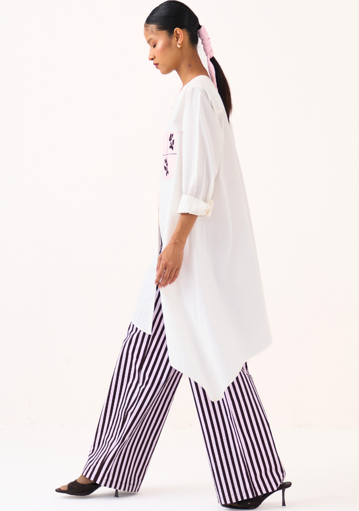Emb. Patch Shirt Set