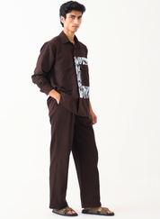 Emb Patch Detail Shirt