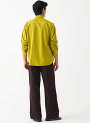 Emb Patch Detail Shirt