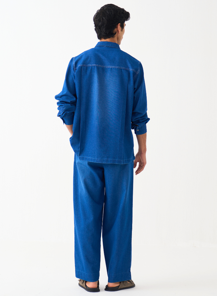 Emb Patch Pocket Shirt