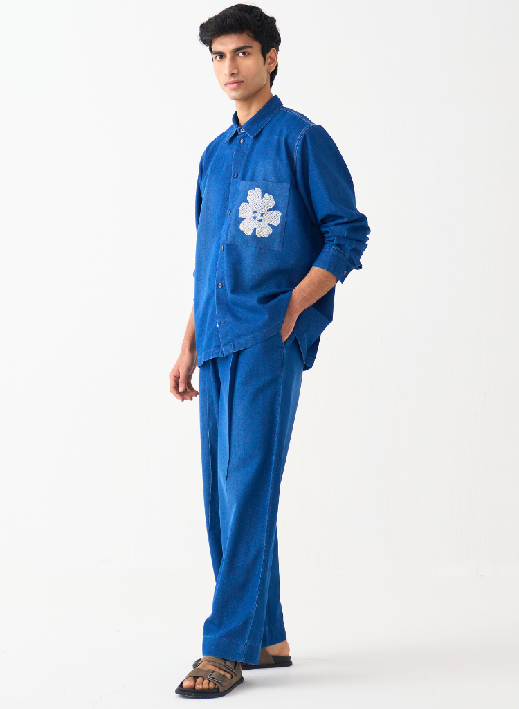 Emb Patch Pocket Shirt