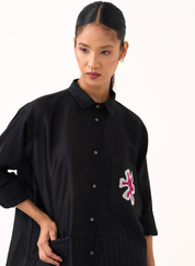 Emb Patch Pocket Shirt