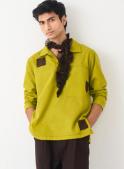 Emb Patch Pocket Shirt