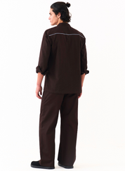 Emb Patch Shacket