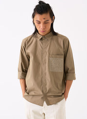 Embroidered Pocket Shirt