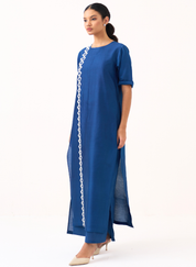 Emb Double Layer Dress