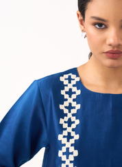 Emb Double Layer Dress