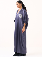 Emb Gusset Kaftan