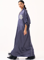 Emb Gusset Kaftan