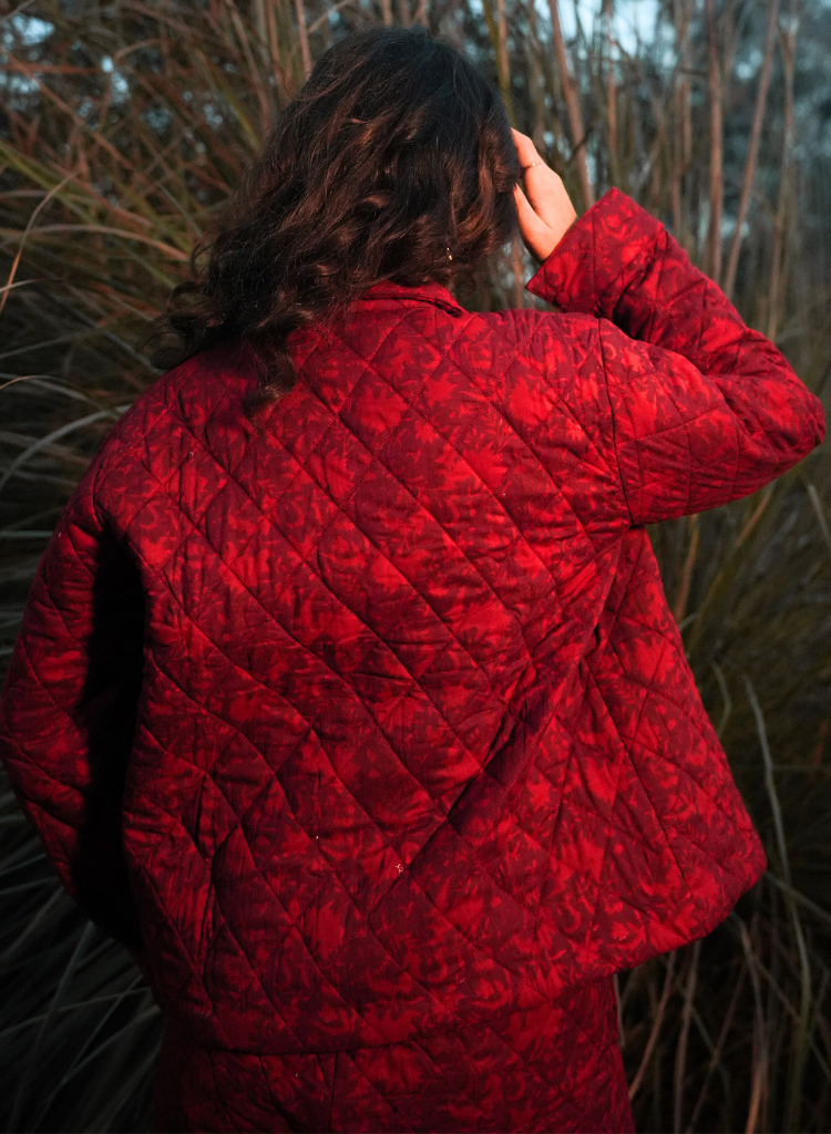 Ember Quilted Jacket Set