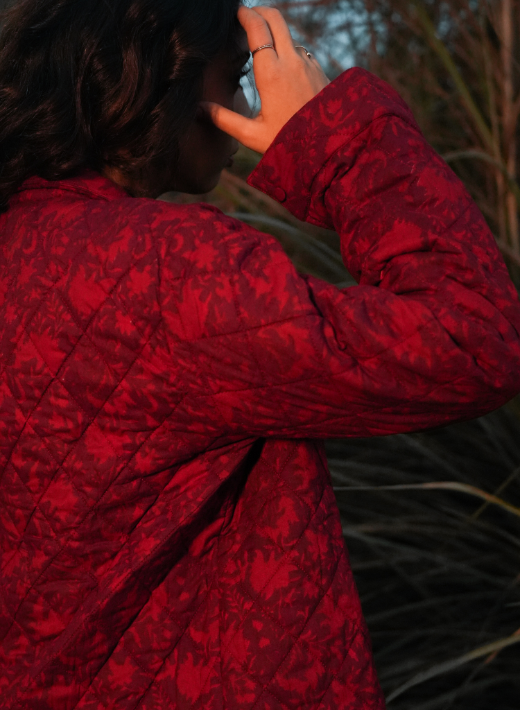 Ember Quilted Jacket Set