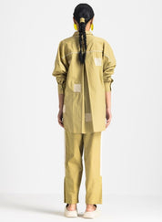 Embroidered Drawstring Set