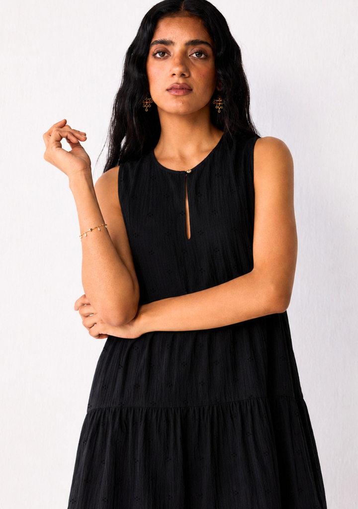 Embroidered Everyday Short Dress