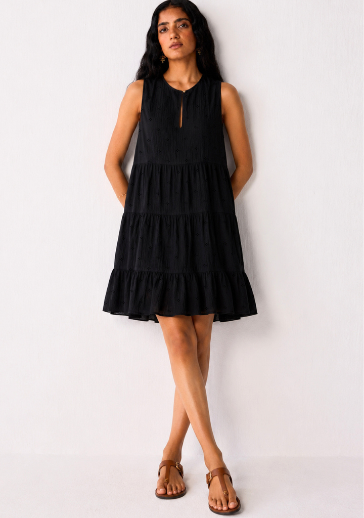 Embroidered Everyday Short Dress