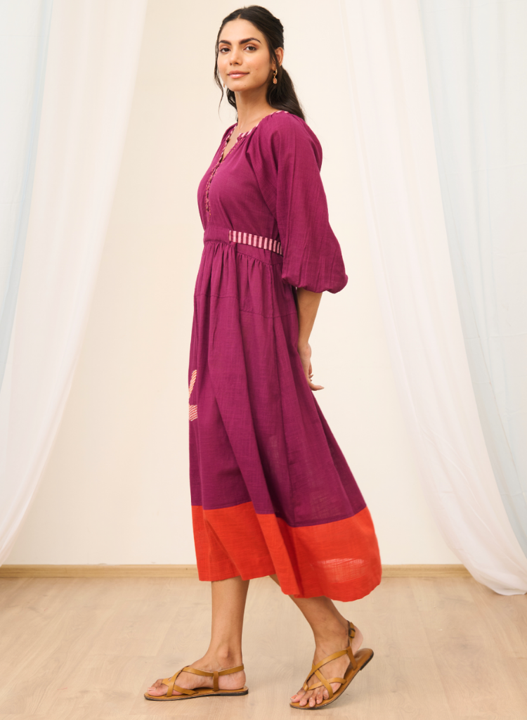 Embroidered Maxi Dress