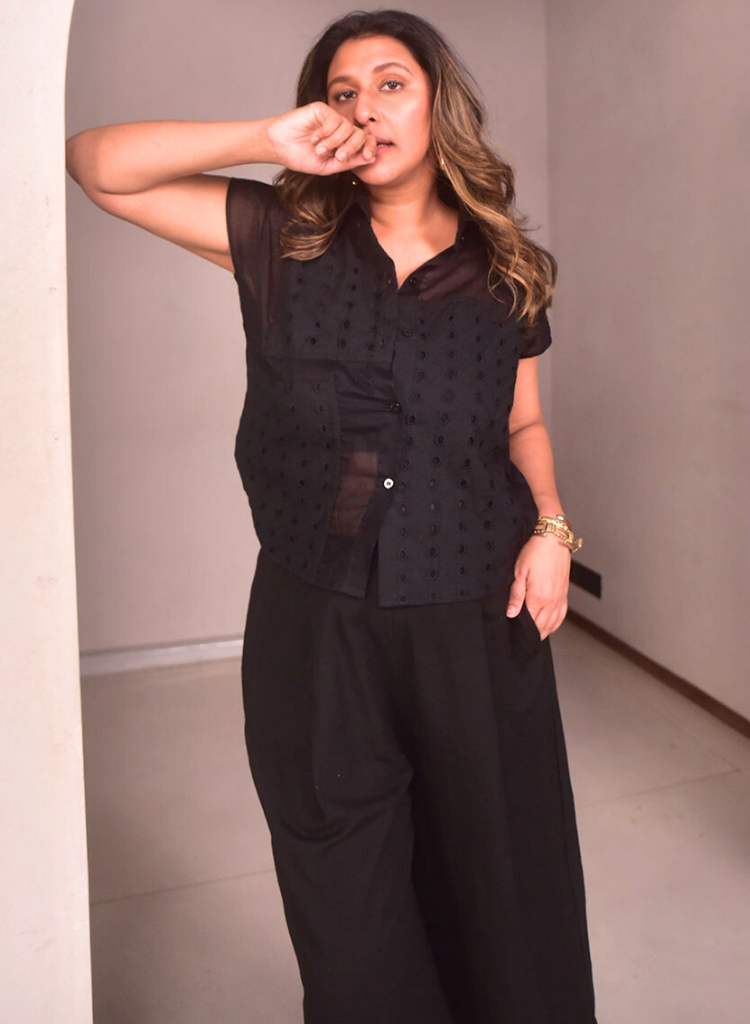 Embroidered Patch Top