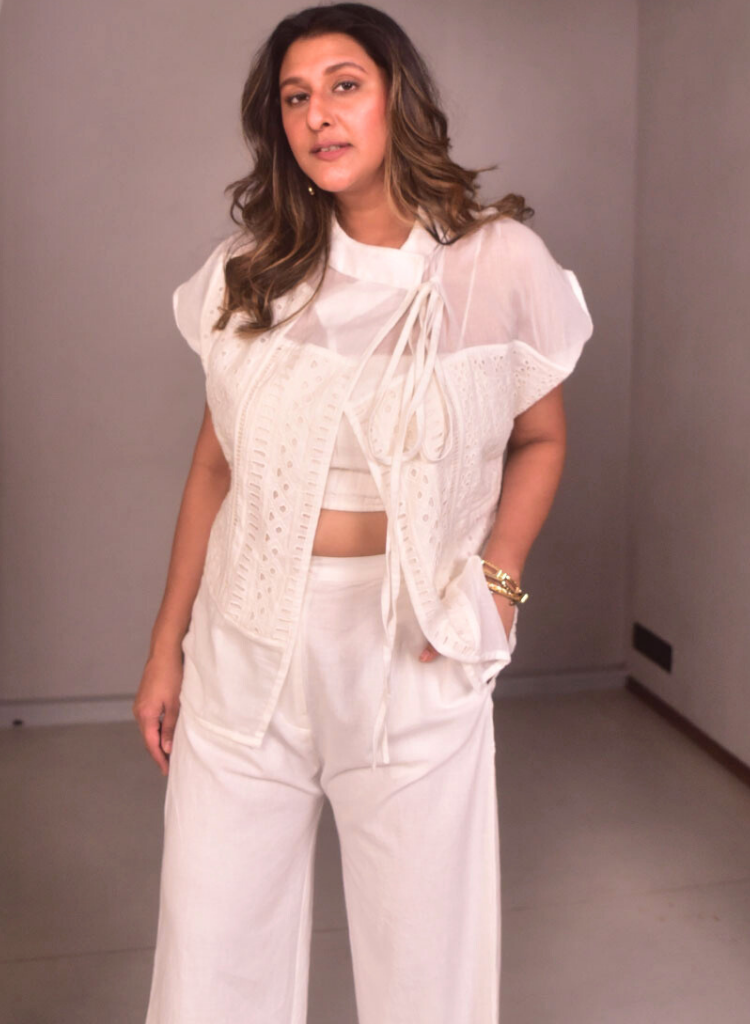 Embroidered Patch Top