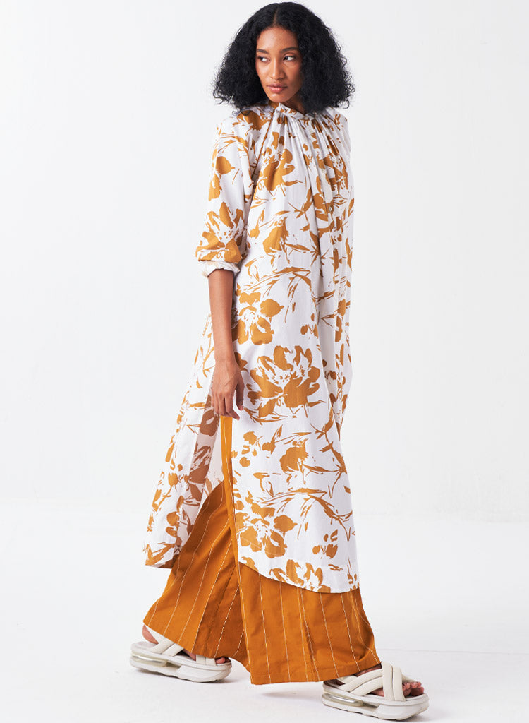 Embroidery Broad Bottoms