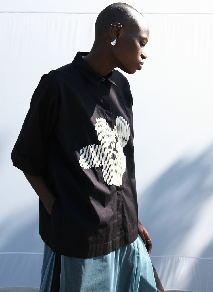 Embroidery Floral Shirt