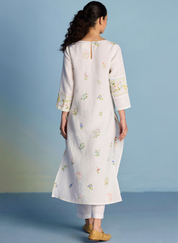 Emra Hand Embroidered Kurta