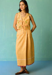 Eon Floral Vest Set